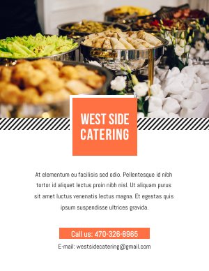 Free Catering Menu Template