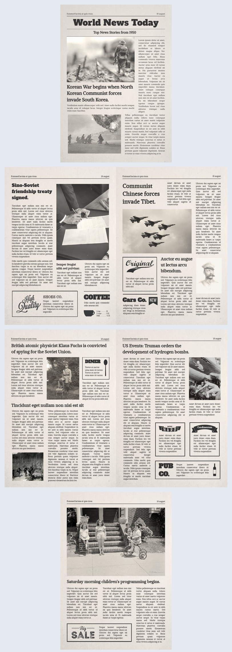 Free Old Newspaper Template Flipsnack Free Old Newspaper Template Flipsnack