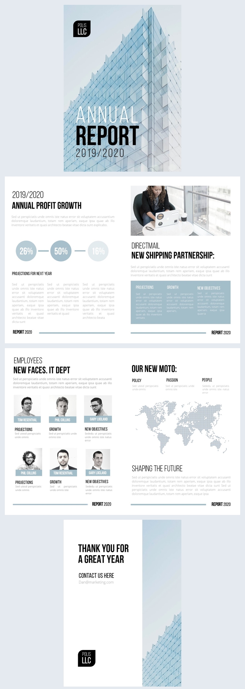 Free Modern LLC Annual Report Template Flipsnack Free Modern LLC Annual Report Template Flipsnack