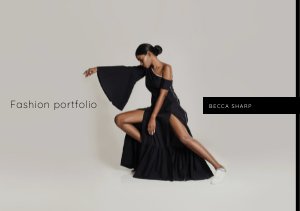 Portafolio profesional de modas