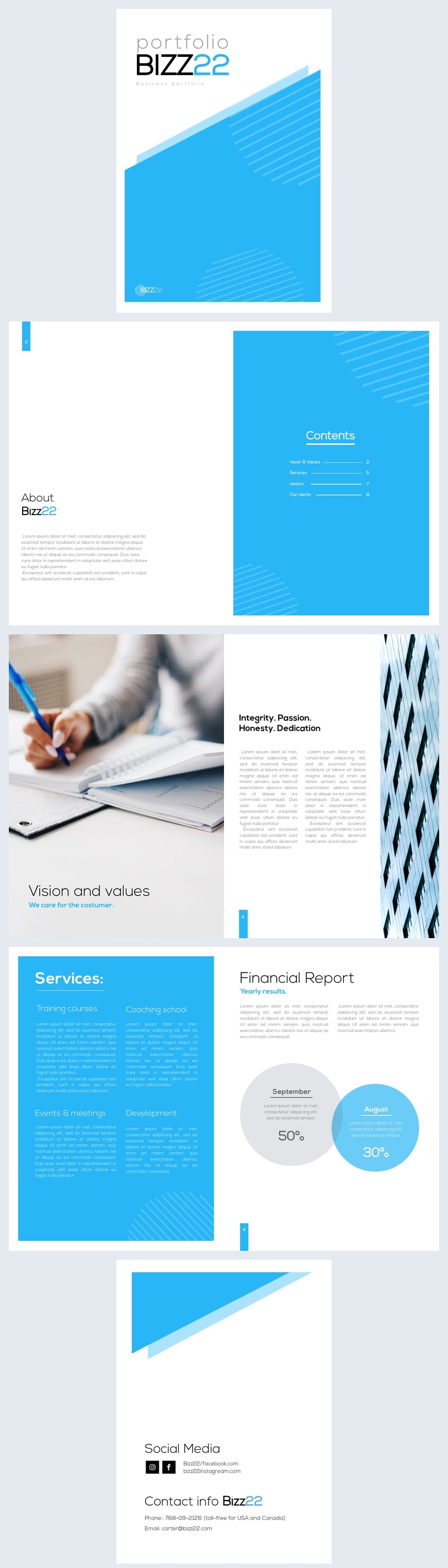 Modele De Portfolio D Entreprise Edition Gratuite Flipsnack