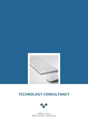 Kreatives Industriekatalog-Cover-Vorlage-Design