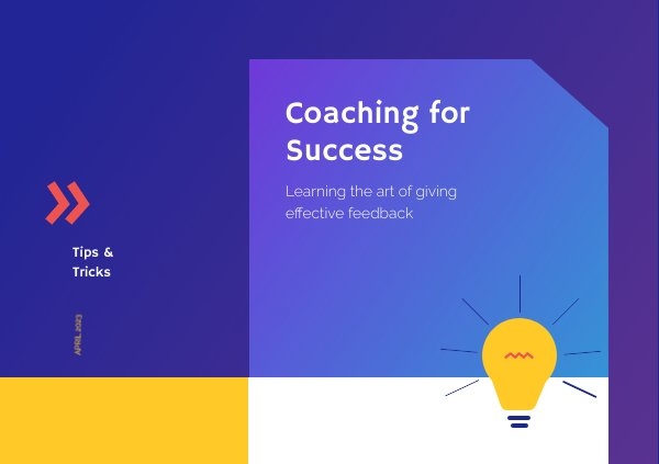 Colorful Editable Presentation Cover Design Layout