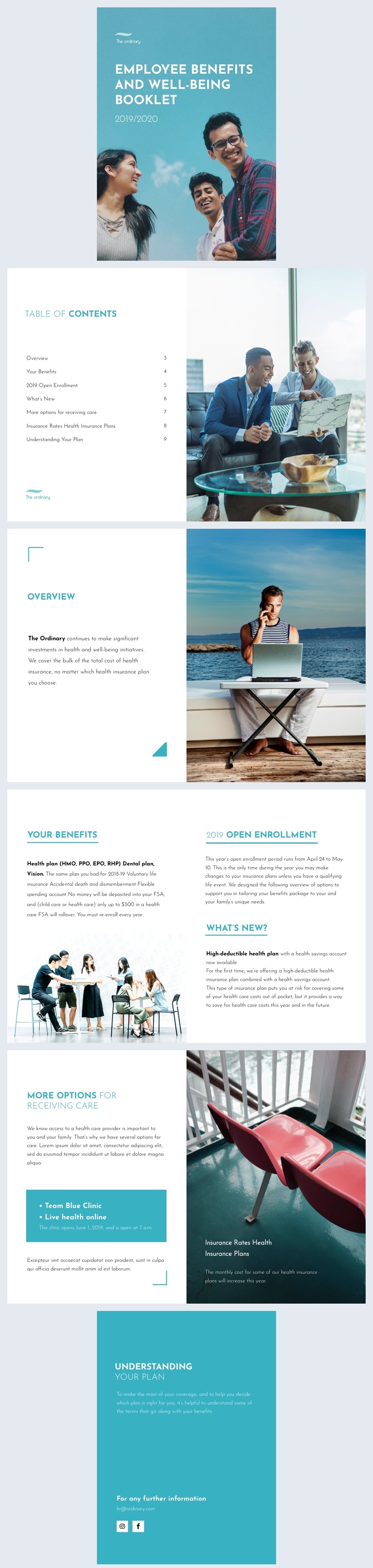 Employee Benefits Booklet Template Flipsnack Employee Benefits Booklet Template Flipsnack