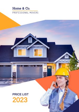 Design de Modelo de Lista de Preços de Serviço