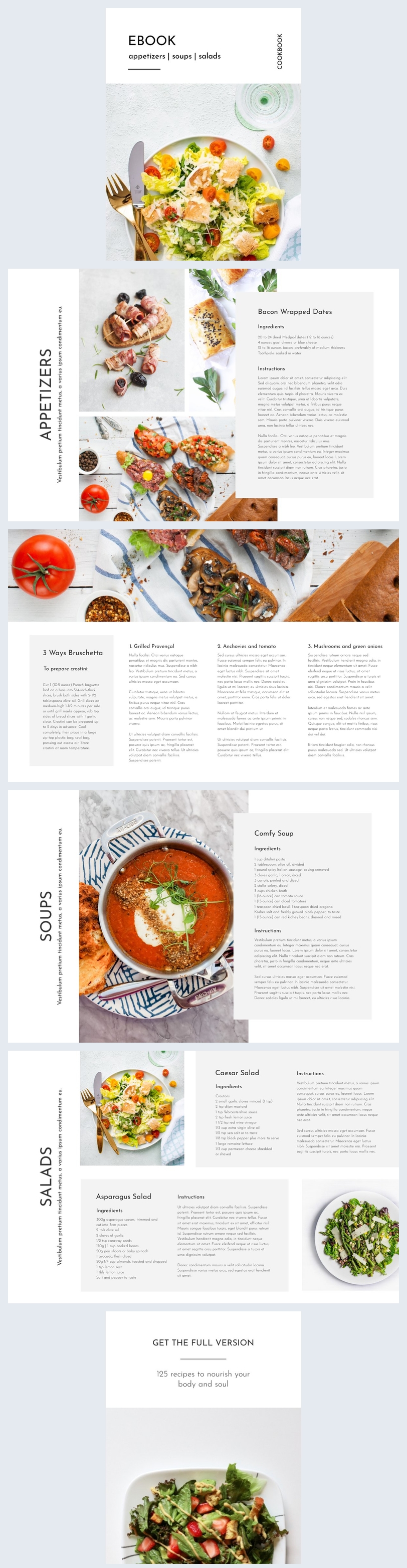 Cookbook Forward Examples Free: Customizable Ebook Cookbook Template - Flipsnack