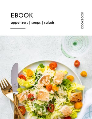 Esempio di grafica per ricettario in eBook