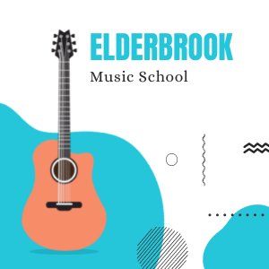Ejemplo de diseño para folleto de escuela musical