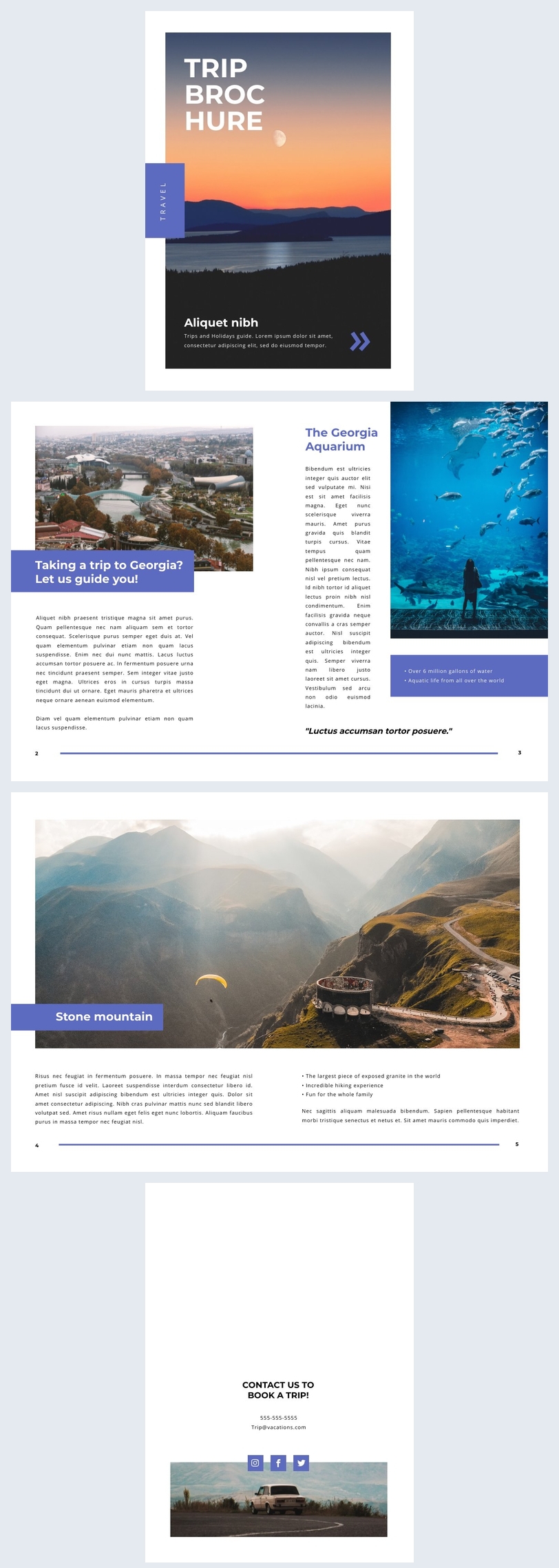 Customizable Trip Brochure Template Flipsnack Customizable Trip Brochure Template Flipsnack