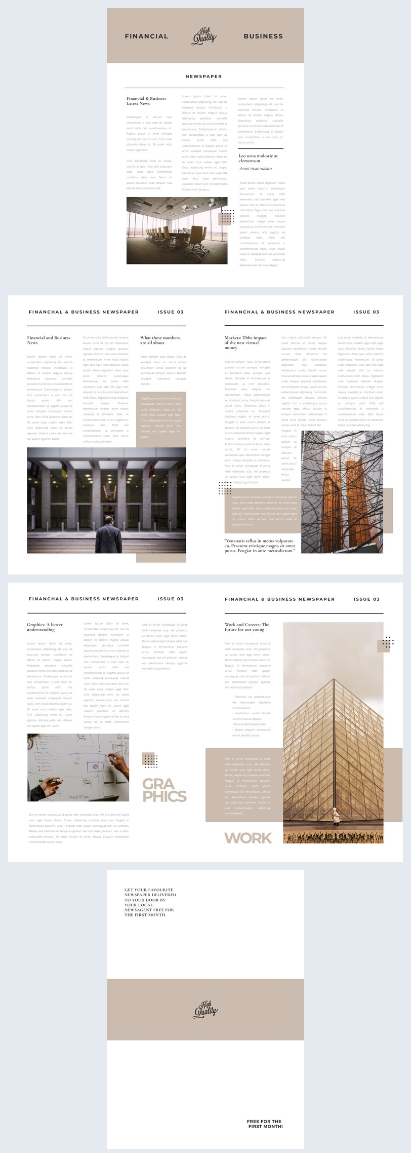 Printable Newspaper Template Flipsnack
