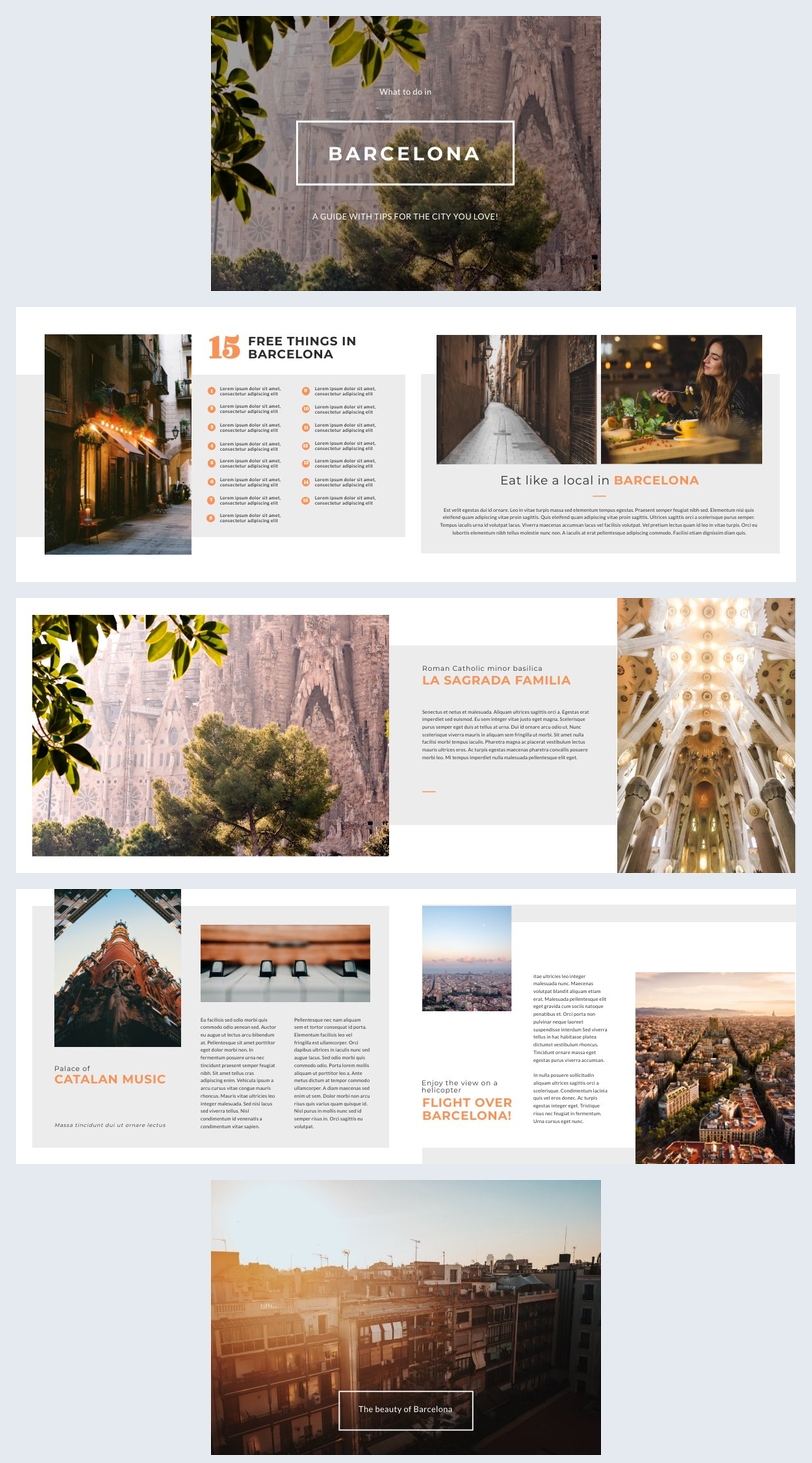 Editable City Tour Guide Template Flipsnack