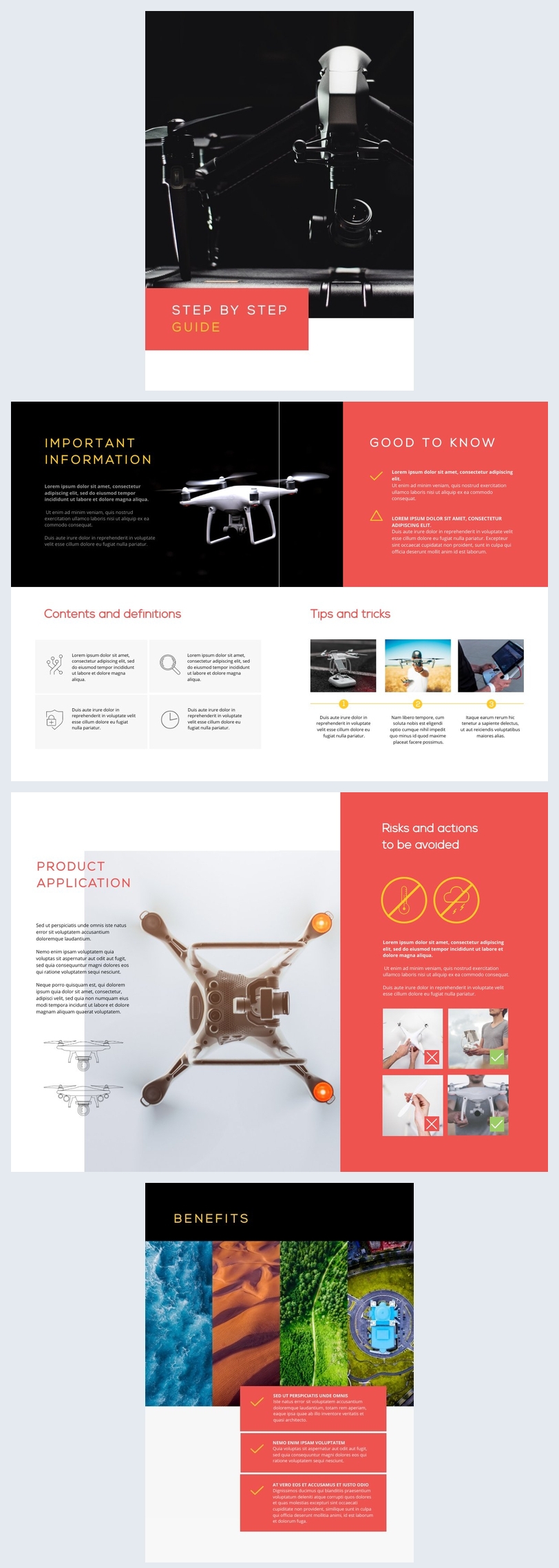 Editable Instruction Booklet Template Flipsnack