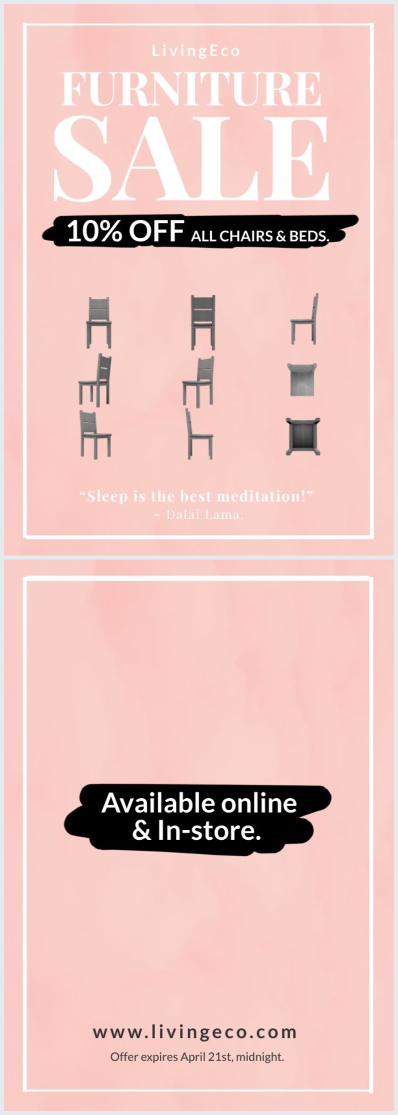 Mise en page et design de flyer promotionnel