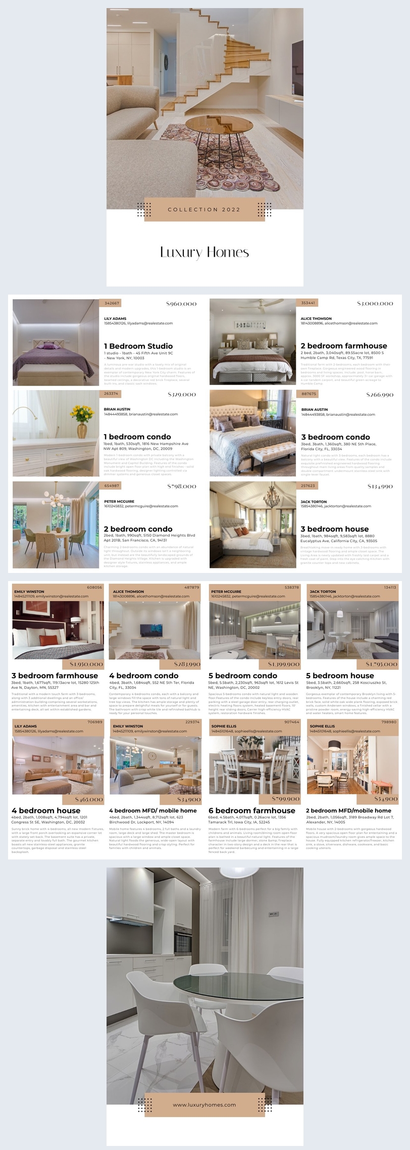 Luxuriose Automatisierte Immobilien Booklet Vorlage Flipsnack