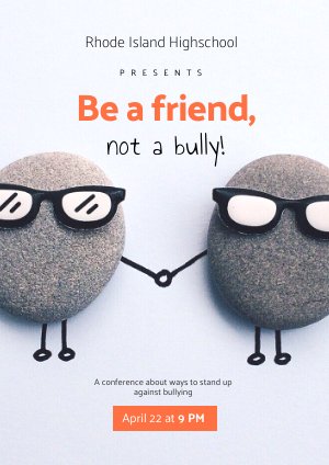 Creatief Evenement Poster Ontwerp Voorbeeld