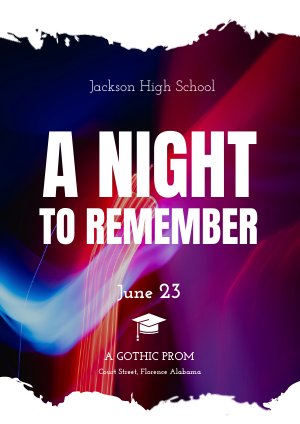 Feest Poster Ontwerp Voorbeeld