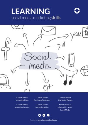 Marketing Academisch Poster Ontwerp Voorbeeld