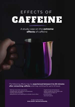 Onderzoek Poster Ontwerp Voorbeeld