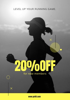 Advertentie Poster Ontwerp Voorbeeld