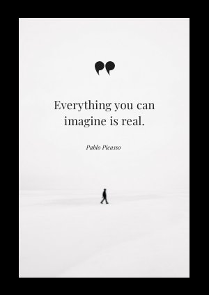 Creatief Inspirerend Poster Ontwerp Voorbeeld