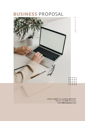 Free Business Proposal Design Idea