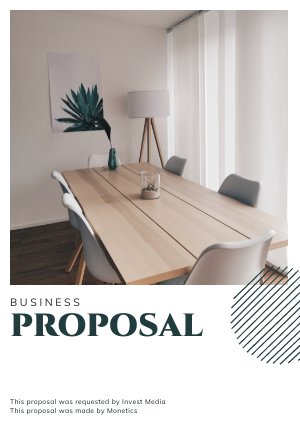 Simple Business Proposal Design Example