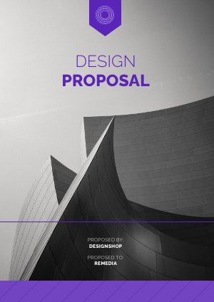 Free Design Company Business Proposal Example