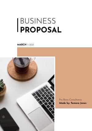 Business Proposal For PDF Download Design Example