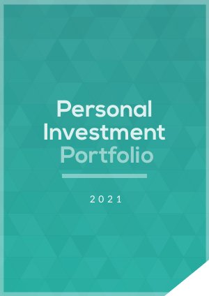 career portfolio cover page template