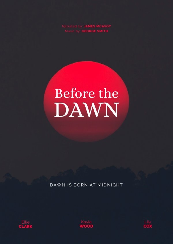 Bios Evenement Poster Ontwerp Voorbeeld