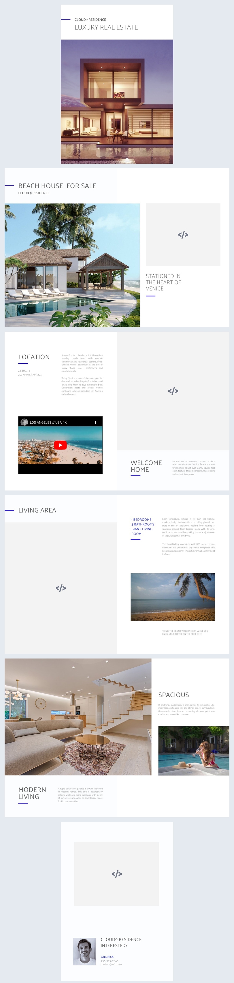 Interactive Modern Real Estate Brochure Template - Flipsnack