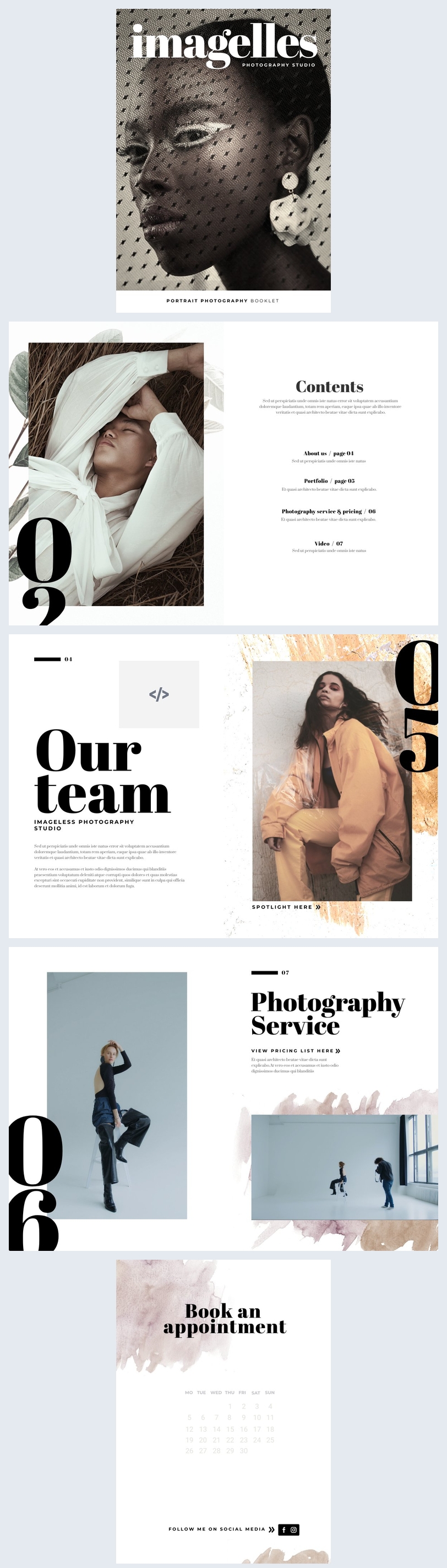 Interactive Booklet Layout Template - Flipsnack