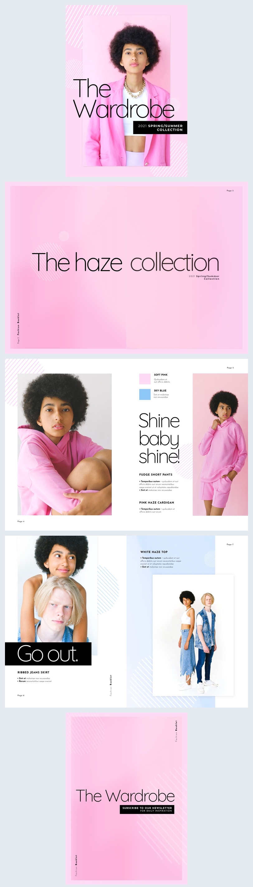 Free: Fashion Lookbook Template For PDF Download - Flipsnack