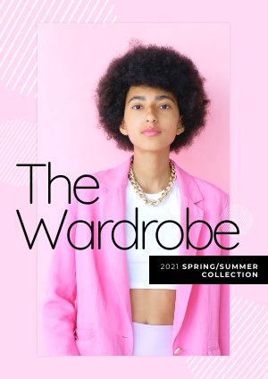 Fashion Lookbook Design Example