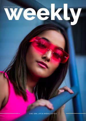 Exemple et design de magazine Life & Style hebdomadaire