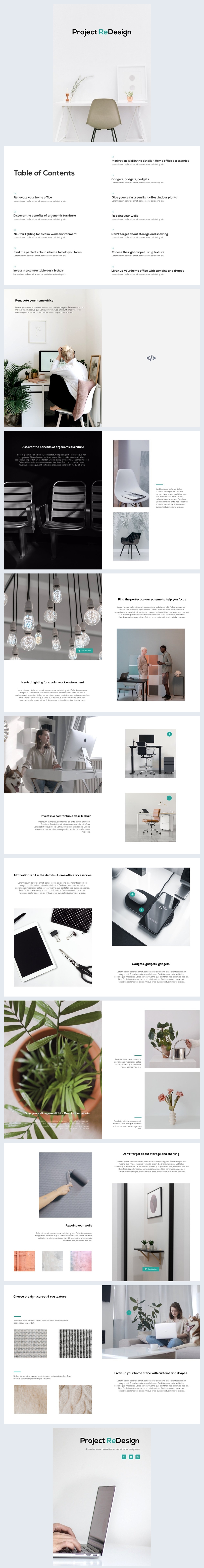 Interactive Design Project Magazine Sample