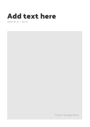 Esempio di grafica gratuito per flipbook vuoto online