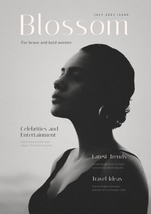 Exemple de magazine Lifestyle pour femmes