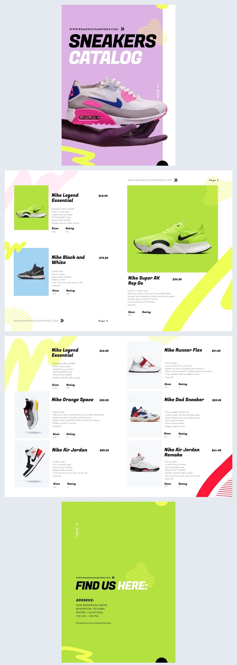 Automated Retail Product Catalog Template Flipsnack