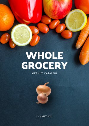 Automated Supermarket Product Catalog Design Example