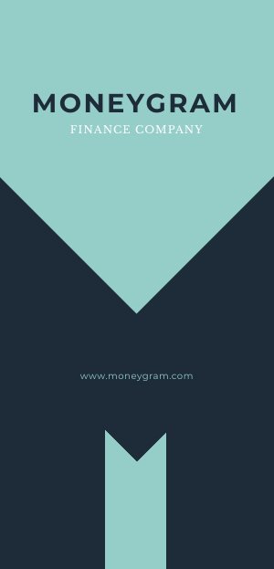 Design de Folheto Publicitário de Empresa de Finanças