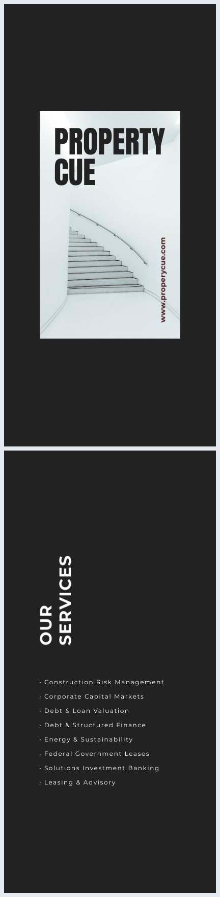 Amostra de Design de Folheto Publicitário Corporativo