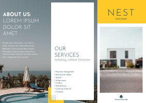 House for Sale Brochure Template