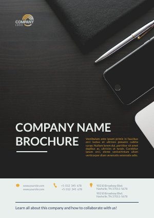 Company Brochure Layout Design