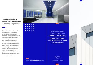 Exemple et design de brochure de conférence pliable