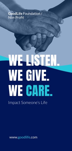 Gratis Non-Profit-Flyer-Design-Beispiel