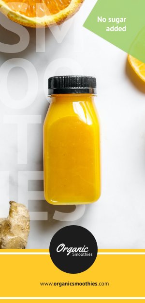 Exemplo de Design de Folheto de Produto para Impressão