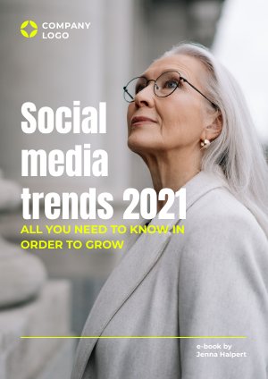 Social Media Marketing eBook Ontwerp Voorbeeld