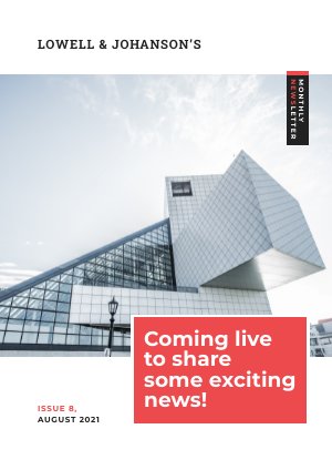 Exemplo de Design de Newsletter Interativa Online Grátis