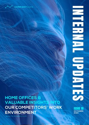 Exemplo de Design de Newsletter Interativa Online Grátis